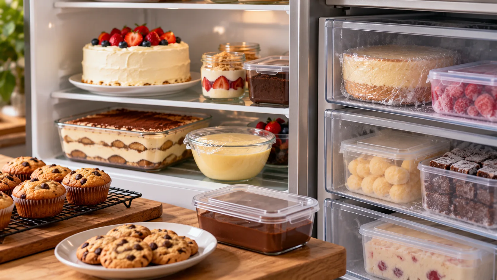 conservar postres caseros