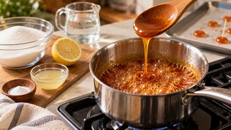 Cómo hacer caramelo sin que se cristalice