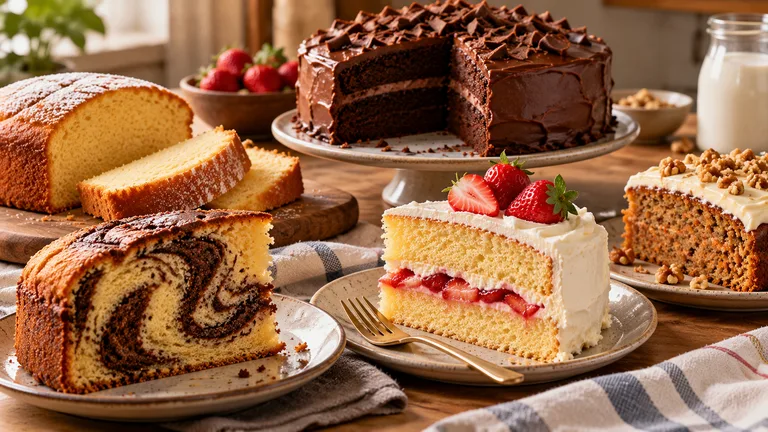 Bizcocho, pastel, torta o queque: cómo se llama en cada país