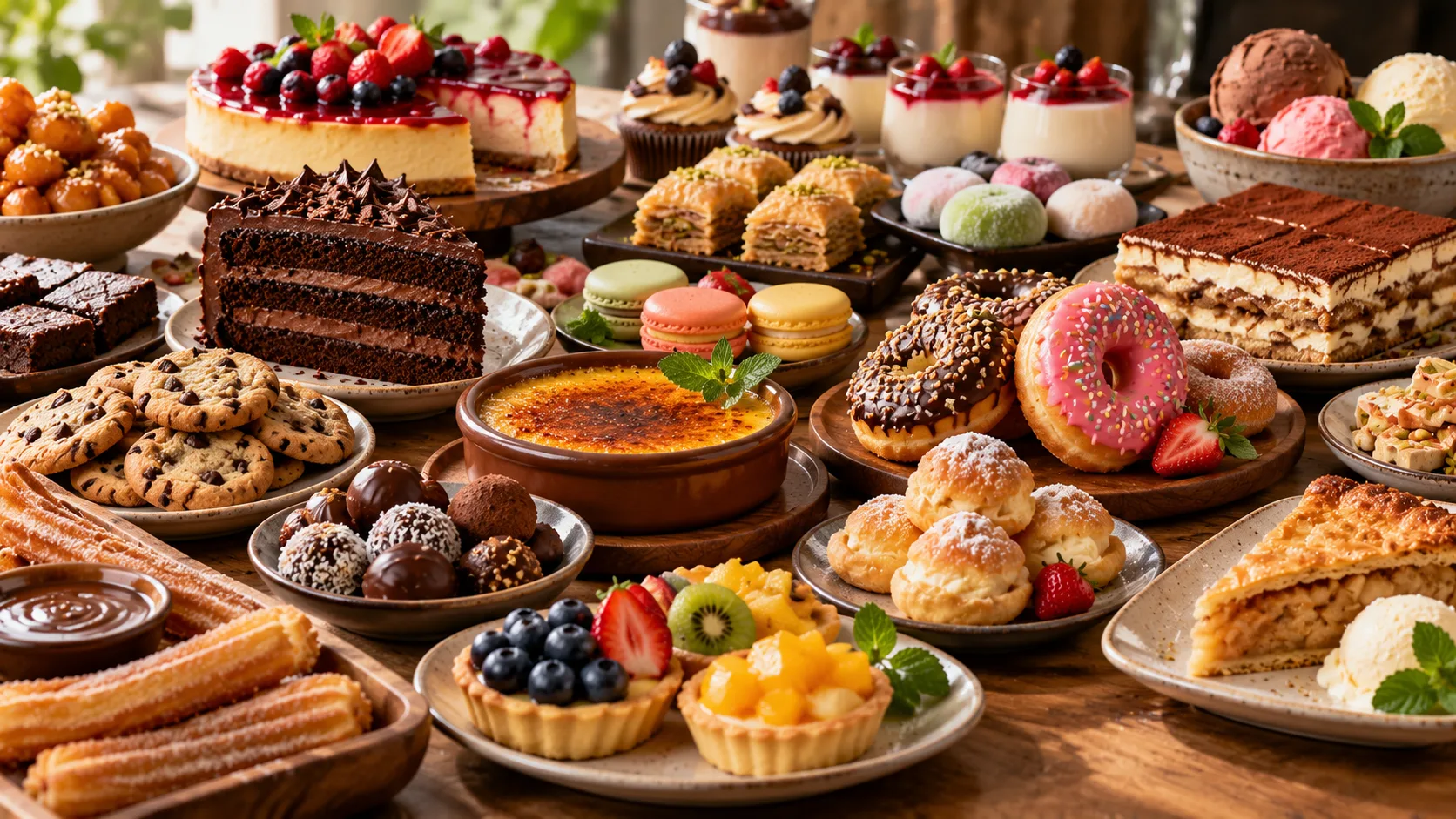 Tipos de postres