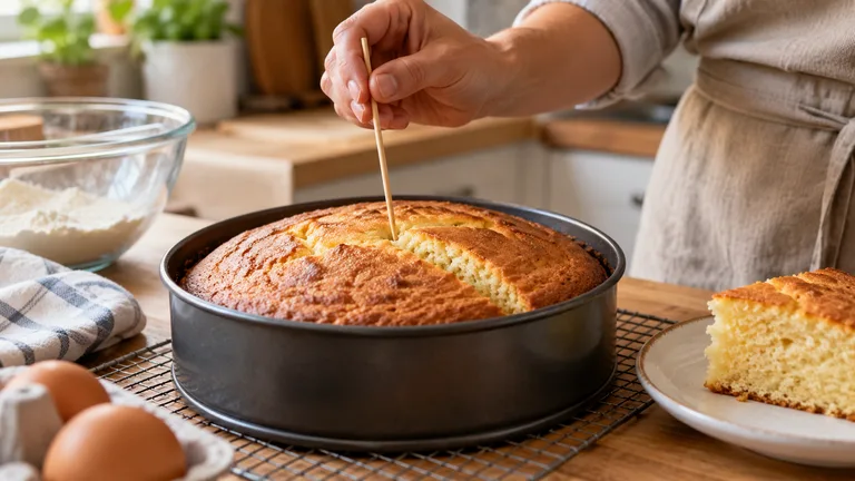 Cómo saber si un bizcocho o una tarta está listo