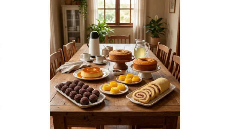 Postres brasileños: los dulces más tradicionales de Brasil en un espacio real