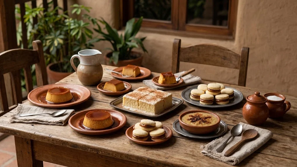 Postres de América: dulces tradicionales del continente en un espacio real