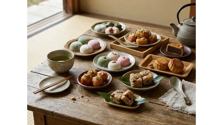 Postres de Asia: dulces tradicionales de Oriente en un espacio real