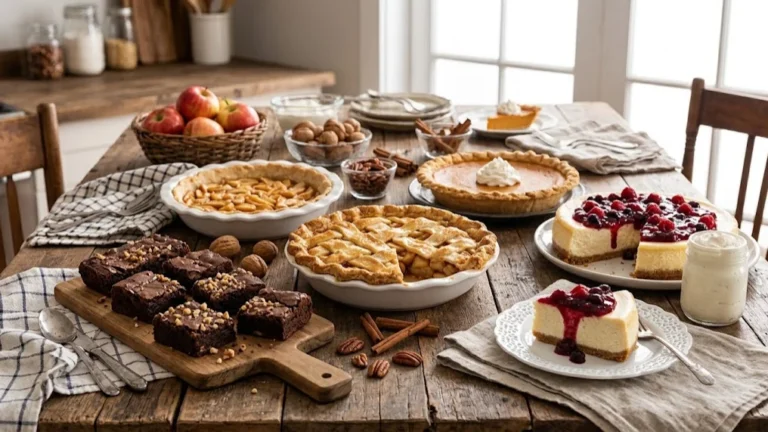 Postres estadounidenses: recetas clásicas de Estados Unidos en un espacio real